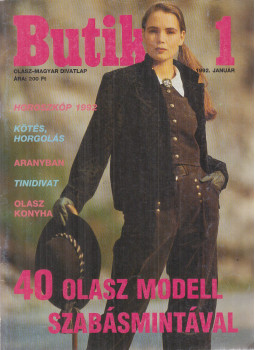 Moldován Katalin - Butik 1992/1. január Moldován Katalin - Butik 1992/1. január, Budapest 1992 antikvár könyv