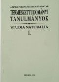Gaskó Béla - Természettudományi tanulmányok - Studia Naturalia 1.