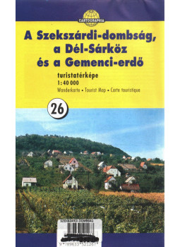 - A Szekszárdi-dombság, a Dél-Sárköz és a Gemenci-erdő turistatérképe (1: 40000) - A Szekszárdi-dombság, a Dél-Sárköz és a Gemenci-erdő turistatérképe (1: 40000), Budapest 0 antikvár könyv