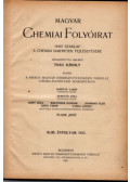 Plank Jenő (szerk.) - Magyar Chemiai Folyóirat XLIII-XLIV. évfolyam 1937-1938.