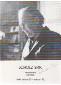 Weöres Sándor - Scholz Erik festőművész kiállítása (aláírt)