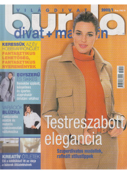 Végh Ágnes (szerk.) - Burda 2002/1. január Végh Ágnes (szerk.) - Burda 2002/1. január, Burda 2002 antikvár könyv