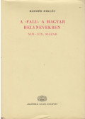 Kázmér Miklós - A »falu« a magyar helynevekben