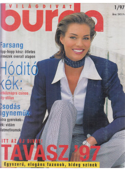 Acsay Judit - Burda 1997/1. január Acsay Judit - Burda 1997/1. január, Budapest 1997 antikvár könyv