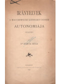 Barta Béla - Irányelvek a magyarországi katholikus egyház autonomiája részére