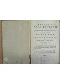 Franciscum Rausch - Elementa Architecturae ad structuras conomicas applicatae in usum Academiarum per Regnum Hungariae et eidem adnexas provicias
