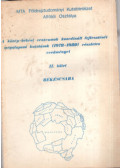 Több szerző - A közép-békési centrumok koordinált fejlesztését megalapzó kutatások (1978-1980) részletes eredményei II. kötet