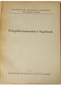 Jankovich István - Településtudományi fogalmak