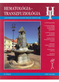Dr. Fekete Sándor - Hematológia - Transzfuziológia 46. évfolyam 2/2013. november