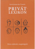 Szentmiklósi Tamás - Privátlexikon (dedikált)