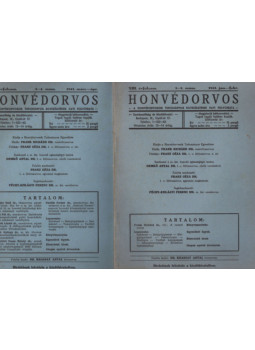 Dr. Franz Géza - Honvédorvos 1941. XIII. évfolyam 1-2., 3-4., 5-6., 9-10. számok (4 db) Dr. Franz Géza - Honvédorvos 1941. XIII. évfolyam 1-2., 3-4., 5-6., 9-10. számok (4 db), Budapest 1941 antikvár könyv
