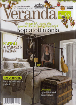 Boros Edit - Veranda 2015/6 November-December Boros Edit - Veranda 2015/6 November-December, Budapest 2015 antikvár könyv