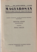 Zsirai Miklós - Magyarosan III.-IV. évfolyam 1934-1935. (2 teljes évfolyam egybekötve)