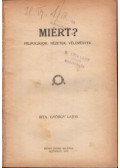 György Lajos - Miért?