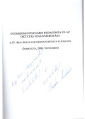 Buda András,Kiss Endre - Interdiszciplináris pedagógia és az oktatás finanszírozása (dedikált)
