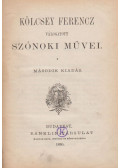 Kölcsey Ferencz - Kölcsey Ferencz válogatott szónoki művei