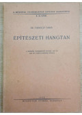 Dr. Tarnóczy Tamás - Építészeti Hangtan