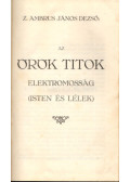 Z. Ambrus János Dezső - Az örök titok
