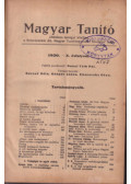 Banai Tóth Pál - Magyar Tanító 1930. X. évfolyam (teljes)