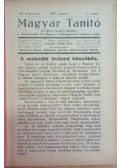 Banai Tóth Pál - Magyar Tanító 1931. XI. évfolyam (teljes)
