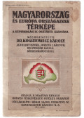 Kogutowicz Károly - Magyarország és Európa országainak térképe