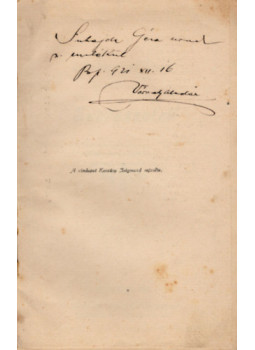Várady Aladár - Szeressetek (dedikált) Várady Aladár - Szeressetek (dedikált), null 1921 antikvár könyv