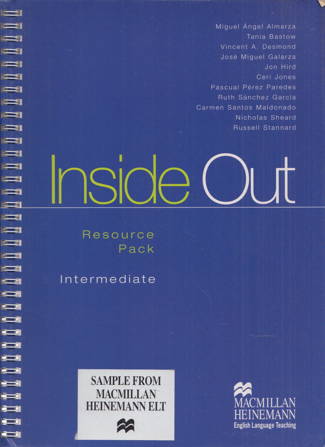 Miguel Ángel Almarza, Tania Bastow, Vincent A. Desmond - Inside Out Resource Pack - Intermediate Miguel Ángel Almarza, Tania Bastow, Vincent A. Desmond - Inside Out Resource Pack - Intermediate, Oxford 2004 antikvár könyv