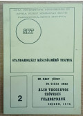 Csáki Imre,Nagy József - Standardizált készségmérő tesztek 2.