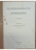 Fokányi László - Állategészségügyi rendeletek I. pótfüzet