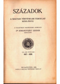 Domanovszky Sándor (szerk.) - Századok 1927-1928. LXI-LXII. évfolyam (teljes)