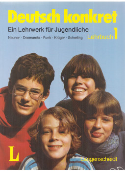 Neuner, Gerd, Desmarets, Peter, Funk, Hermann, Krüger, Michael, Theo Scherling - Deutsch konkret - Lehrbuch 1. Neuner, Gerd, Desmarets, Peter, Funk, Hermann, Krüger, Michael, Theo Scherling - Deutsch konkret - Lehrbuch 1., Berlin-München-Wien-Zürich-New York 1991 antikvár könyv