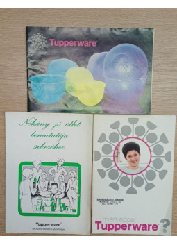 - 3 db Tupperware kiadvány - 3 db Tupperware kiadvány, Budapest 2000 antikvár könyv