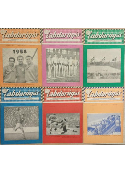 Barcs Sándor - Labdarúgás 1958. IV. évfolyam (teljes) Barcs Sándor - Labdarúgás 1958. IV. évfolyam (teljes), Budapest 1958 antikvár könyv