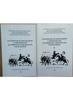 Dr. Szabolcs Ottó (szerk.) - Tantervek és programok a történelem, az ember és társadalom tanításához I-II. Dr. Szabolcs Ottó (szerk.) - Tantervek és programok a történelem, az ember és társadalom tanításához I-II., Budapest 1992 antikvár könyv