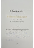 Mágori Sándor - Hódmezővásárhely (dedikált)
