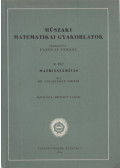 Dr. Lovass-Nagy Viktor - Műszaki matematikai gyakorlatok C. IV.