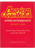Adrian Doff,Christopher Jones,Keith Mitchell - Meanings into Words - Student's Book