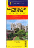 Cartographia Kiadó - Nagy-Britannia - Írország autótérkép 1:1000000