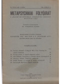 Toronyi János dr. - Metapsychikai Folyóirat 1936. IV/2.