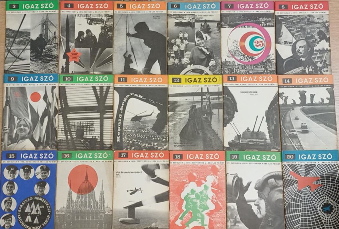 Komjáth Pál - Igaz szó XV. évfolyam 1970/3-24. számok Komjáth Pál - Igaz szó XV. évfolyam 1970/3-24. számok, Budapest 1970 antikvár könyv
