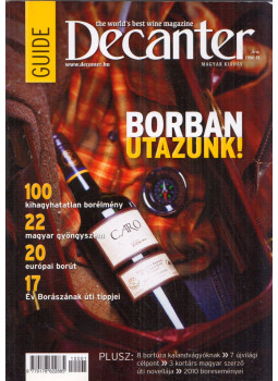 Németh Ágnes - Decanter Guide 2010 Németh Ágnes - Decanter Guide 2010, Budapest 2010 antikvár könyv