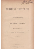 Salamon Ferencz - Budapest története II.