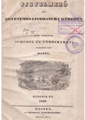 Schedel (szerk.),Bajza József,Vörösmarty Mihály - Figyelmező 1838. Második év.