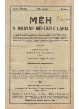 Zseltvay Elemér, Héjjas Endre - Méh 1938