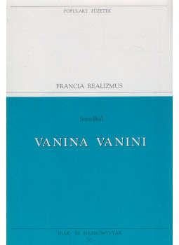 Stendhal - Vanina Vanini Stendhal - Vanina Vanini, Budapest 1994 antikvár könyv