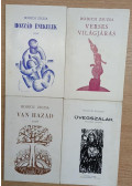 Bodicsi Zsuzsa - 4 db Bodicsi Zsuzsa dedikált, aláírt kötet: Hozzád énekelek - Verses világjárás - Van hazád - Üvegszálak