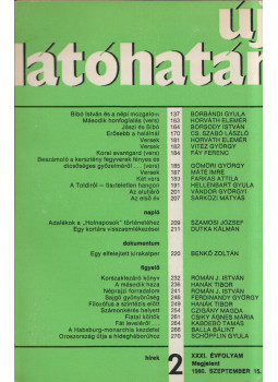 Borbándi Gyula, Molnár József - Új Látóhatár 1980/2 Borbándi Gyula, Molnár József - Új Látóhatár 1980/2, München 1980 antikvár könyv