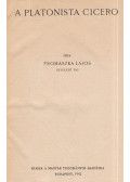 Prohászka Lajos - A platonista Cicero (kolligátum)