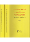 Soós László - A Khuen-Héderváry és a Tisza kormány minisztertanácsi jegyzőkönyvei I-II.