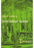 Paul Valéry - Monsieur teste